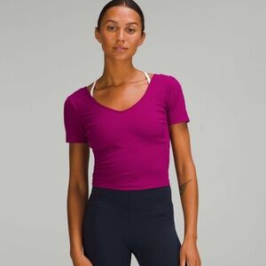 Lululemon Align T-Shirt Magenta Purple